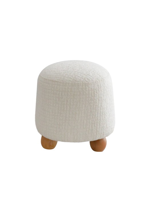Atelier Del Sofa Puff de Teddy Blanco Atelier Del Sofa Puff de Teddy Blanco